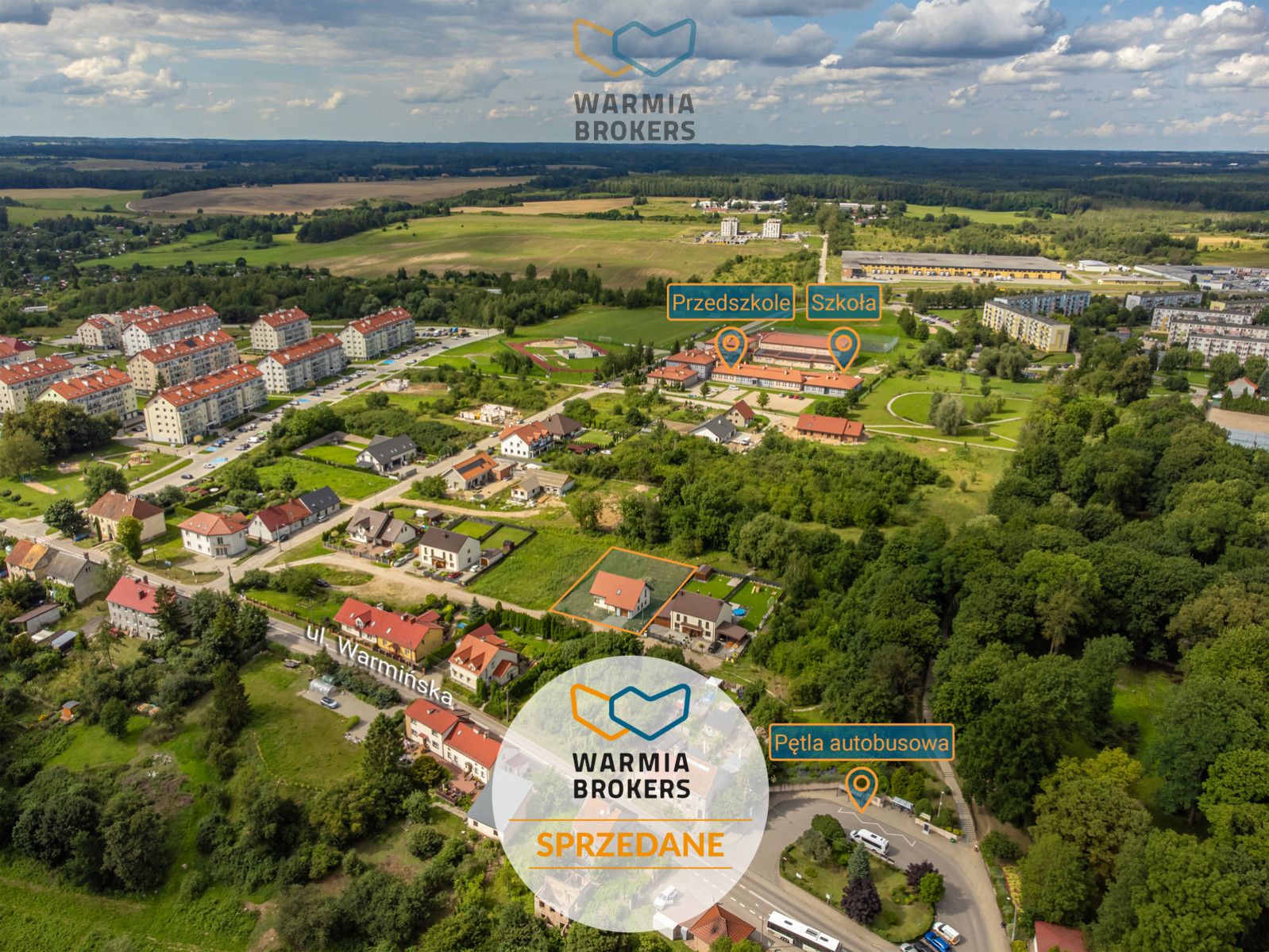 Dom Sprzedaż Barczewo Wiosenna 55