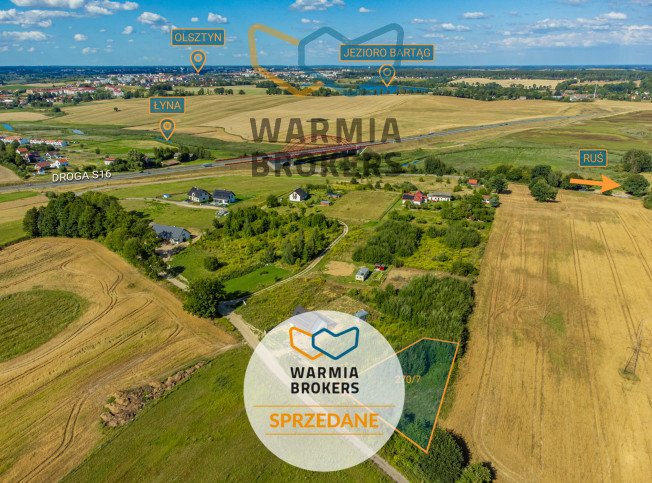 Działka Sprzedaż Bartąg Gościniec Niborski 1