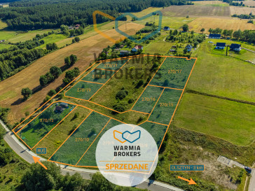 Działka Sprzedaż Bartąg Gościniec Niborski