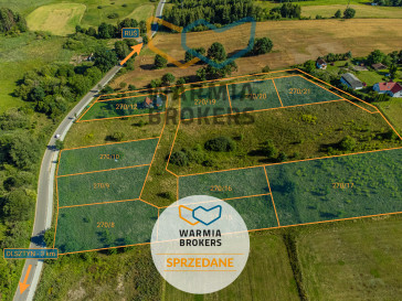 Działka Sprzedaż Bartąg Gościniec Niborski