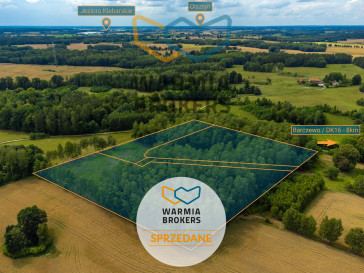 Działka Sprzedaż Jedzbark