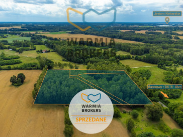 Działka Sprzedaż Jedzbark