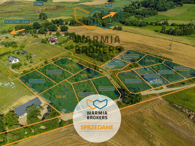 Działka Sprzedaż Bartąg 2