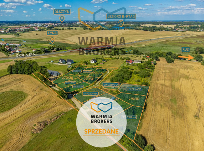 Działka Sprzedaż Bartąg 1