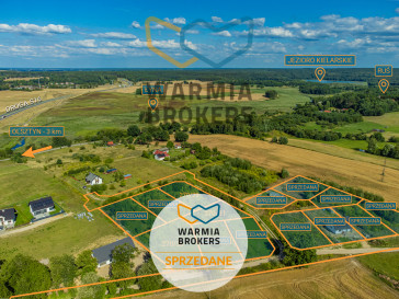 Działka Sprzedaż Bartąg Przytulna